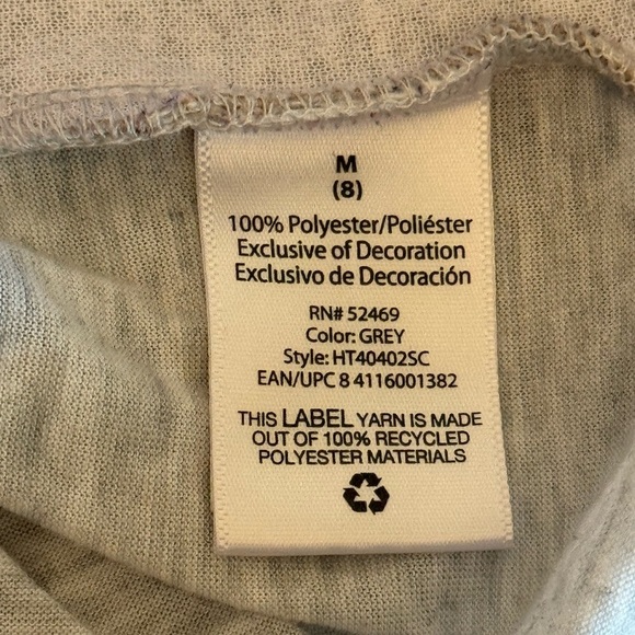 Holiday Time reindeer Christmas pajamas shirt & pants Girls size 8 - Picture 6 of 6